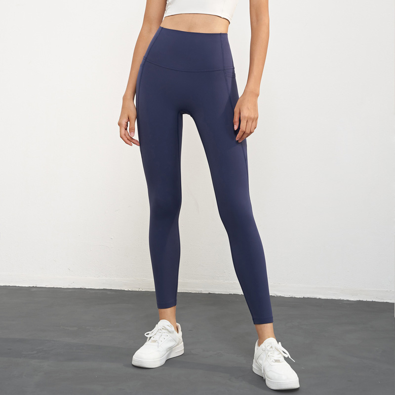 Winter Outdoor Yoga Pants–High-Waisted Fleece-Lined Thermal Leggings