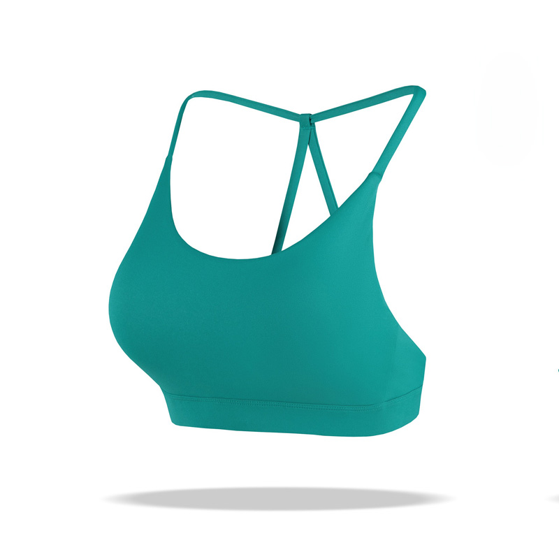 Women's Seamless Push-Up Sports Bra Ultra Thin Straps, Zero Feel Support for Yoga & Gym