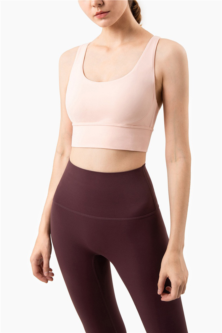 Plus size cross back bras