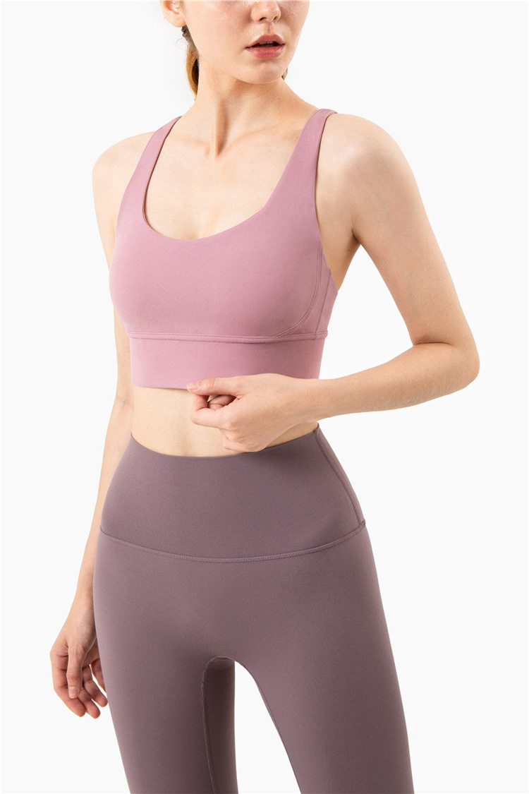 Yoga bras with padding