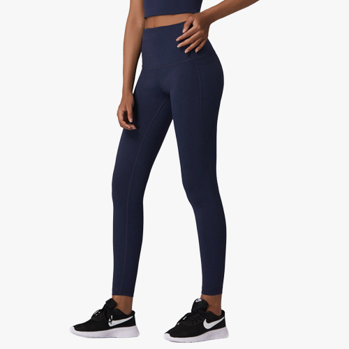Custom Women's Outdoor Sports Leggings with Side Pockets & Peach Booty Lifting