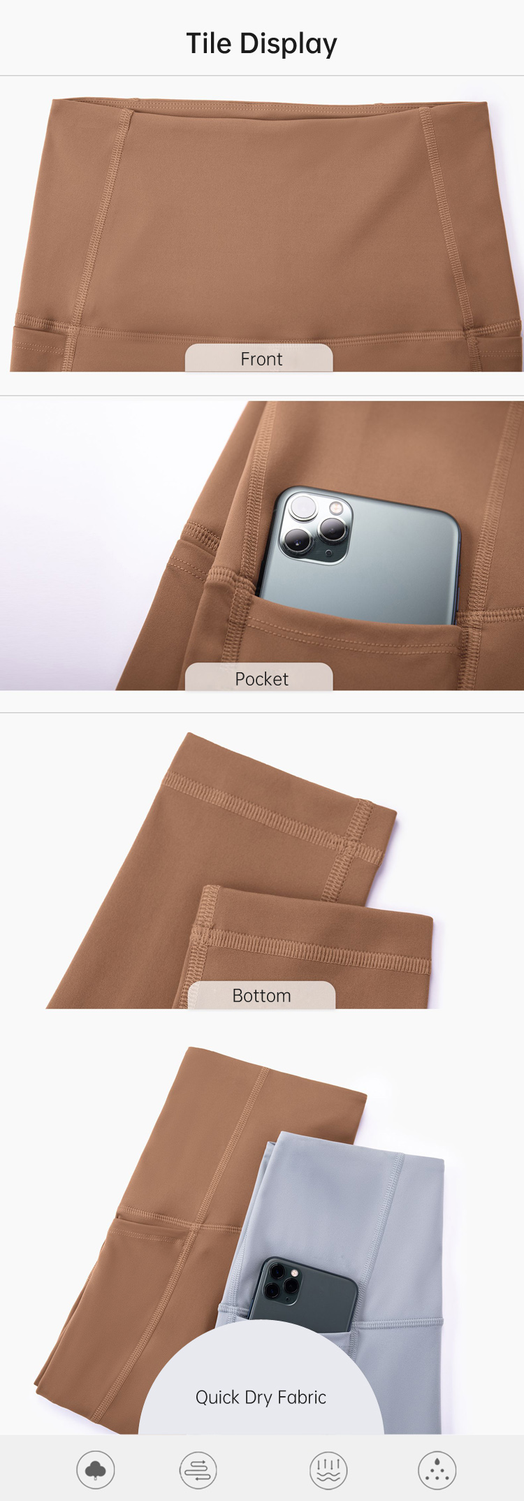 High-Waisted Workout Leggings