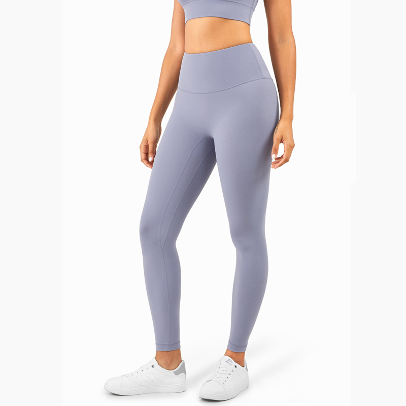 Seamless No Front Seam Anti-Roll Yoga Leggings | High-Waisted Workout Leggings for ladies