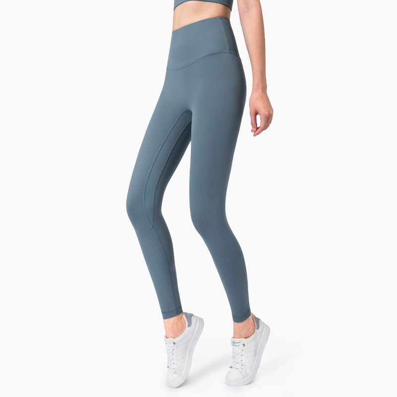 Seamless No Front Seam Anti-Roll Yoga Leggings | High-Waisted Workout Leggings for ladies