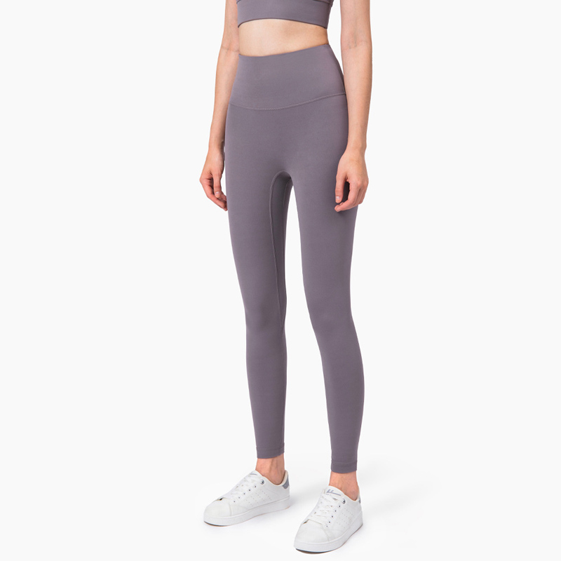 Seamless No Front Seam Anti-Roll Yoga Leggings | High-Waisted Workout Leggings for ladies