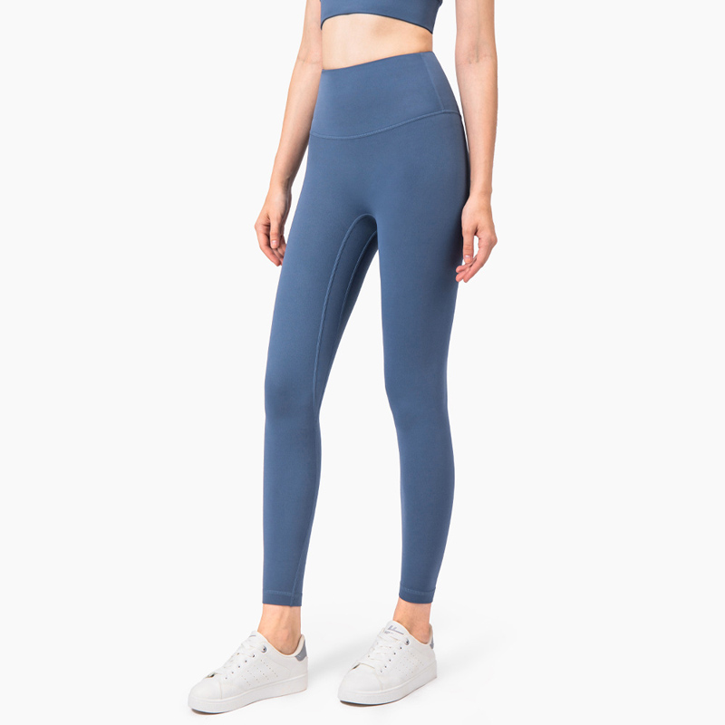 Seamless No Front Seam Anti-Roll Yoga Leggings | High-Waisted Workout Leggings for ladies