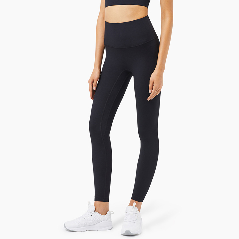 Seamless No Front Seam Anti-Roll Yoga Leggings | High-Waisted Workout Leggings for ladies