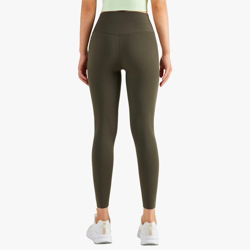 One-Size High-Waisted Yoga Leggings with Trim-to-Fit Customization‌