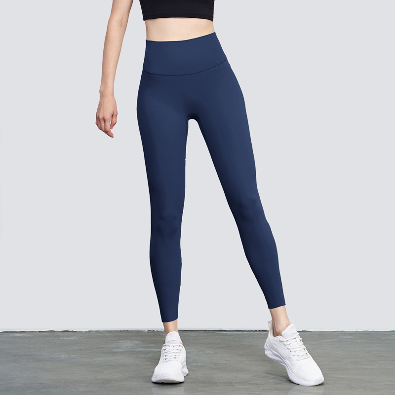 One-Size High-Waisted Yoga Leggings with Trim-to-Fit Customization‌