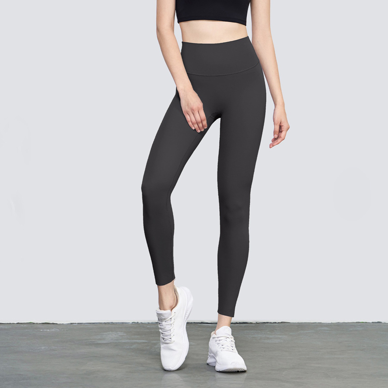 One-Size High-Waisted Yoga Leggings with Trim-to-Fit Customization‌