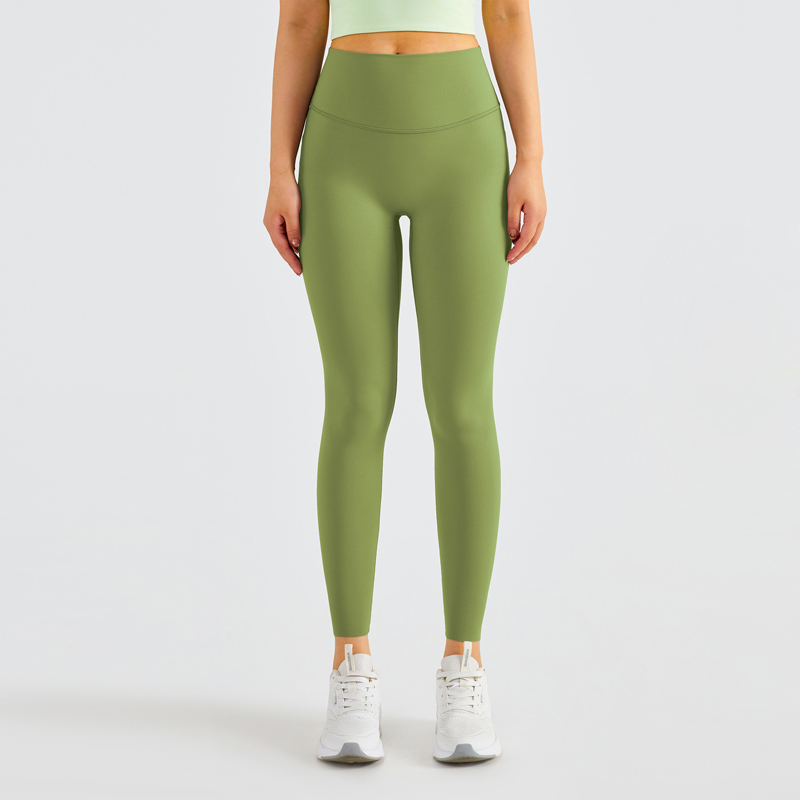 One-Size High-Waisted Yoga Leggings with Trim-to-Fit Customization‌