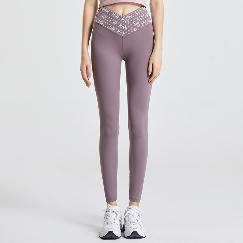 Women's cross printed yoga Barbie pants