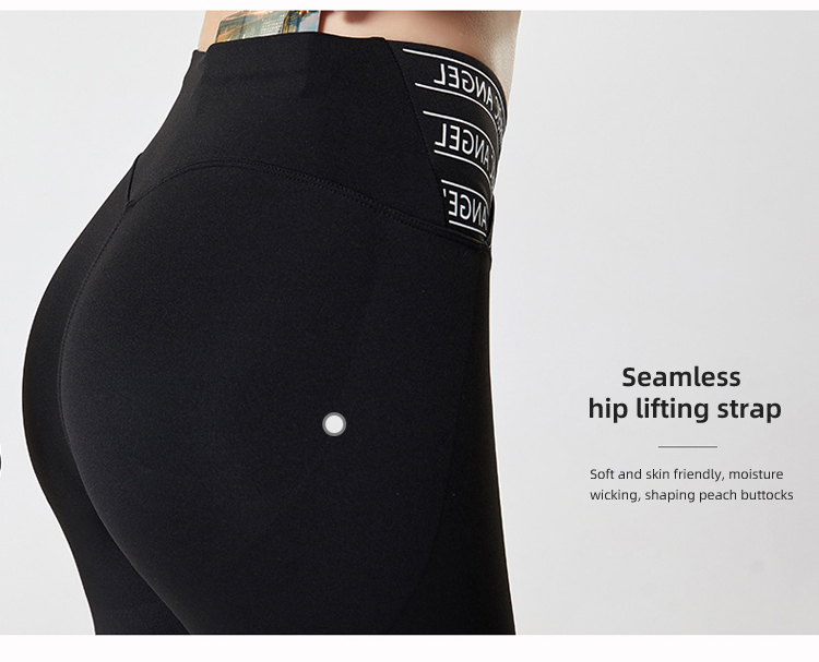 cross printed leggings