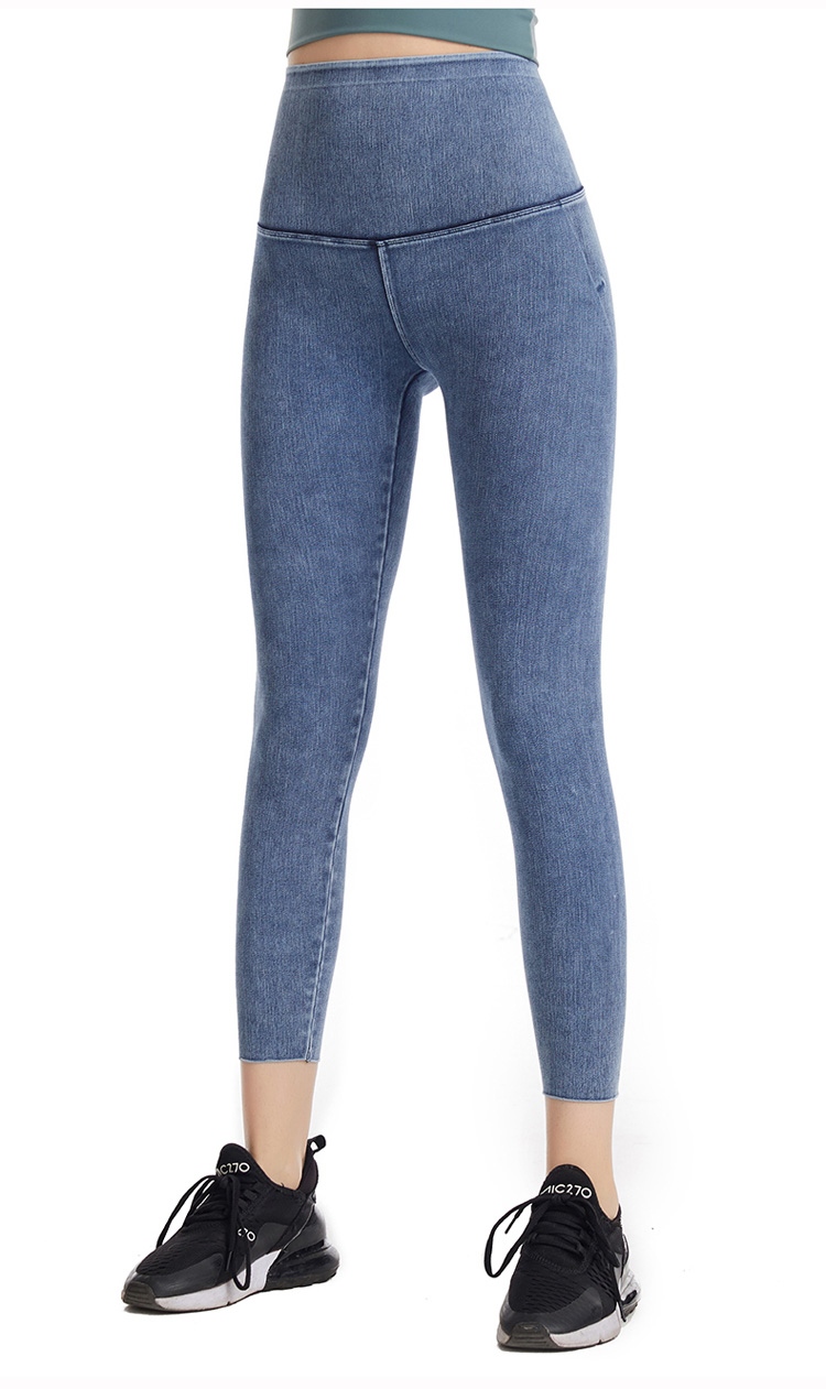 fashionable yoga jeans