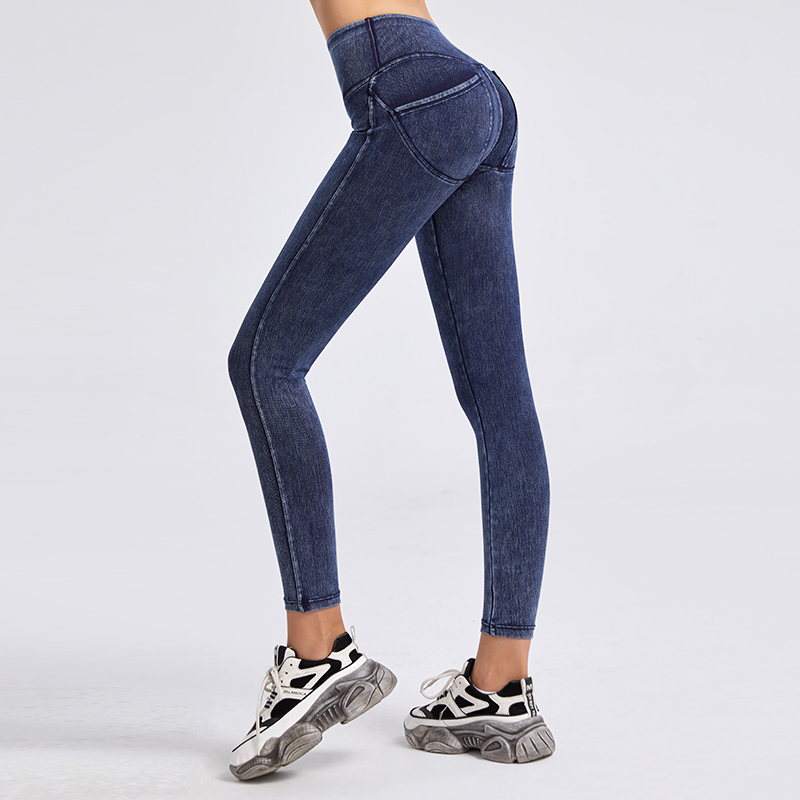 Women's High-Waisted Smoke Grey Skinny Denim Pants