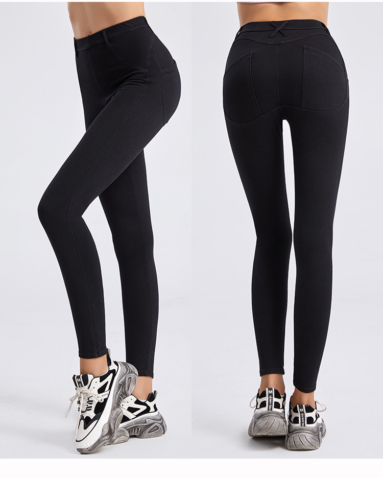 high-rise straight jeans