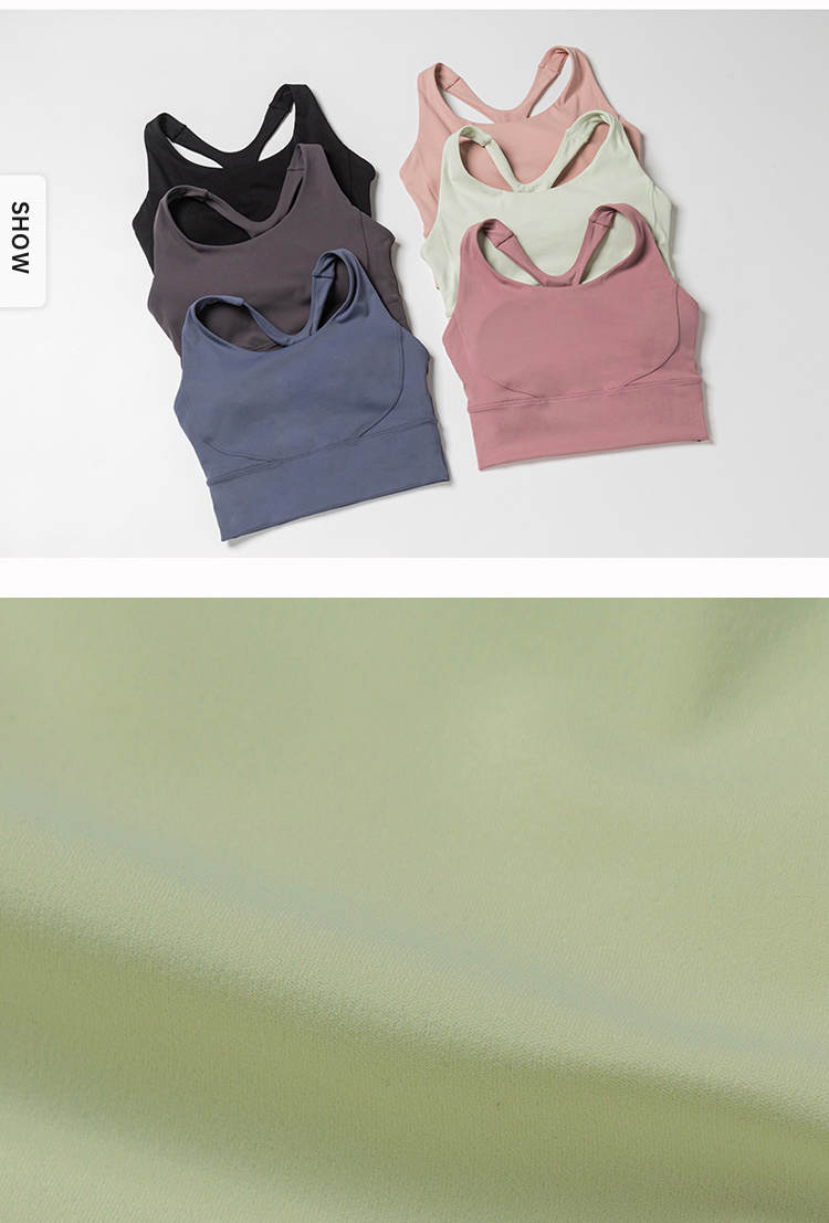 y-back sports bra